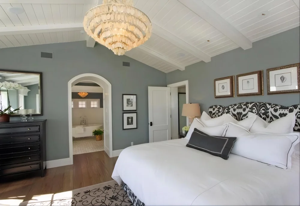Bedroom painting in The Woodlands, TX