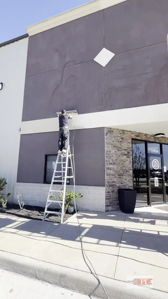 Commercial painting project in Houston, TX