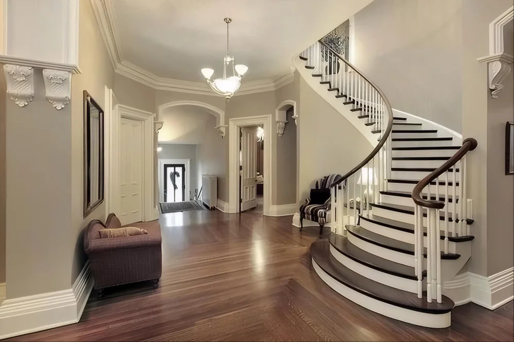 Interior living room painting in The Woodlands, TX